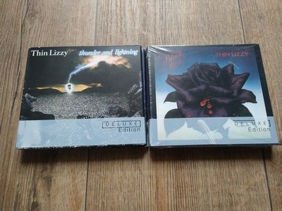 Thin Lizzy DELUXE Black Rose NEU !!! & DELUXE Thunder & Lightning SELTEN GÜNSTIG
