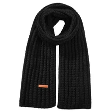 Scarf for Women, Soft Acrylic Winter Scarves, Womens Warm Scarf for Cold Black