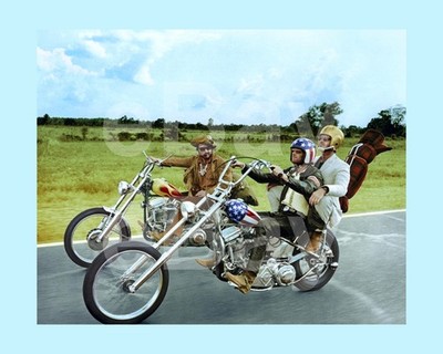 Easy Rider (1969) Schauspieler Foto Poster 16x12 Mat Folie Papier