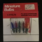 Holiday Home 2.5 Volt Super Brite Bulbs 5 pk Multicolor  SET of TWO — photo 3