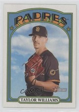 2021 Topps Heritage Taylor Williams #369 0g0