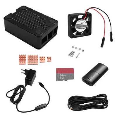 Für  4B Kit mit Gehäusekühler, Speicherkarten-Kühlkörper für DIY-Projekte u5416