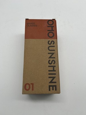 OhO Sunshine Smart Glasses with camera Bluetooth