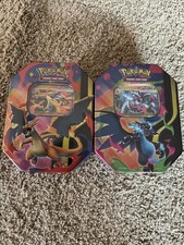 Pokemon TCG Mega Charizard ex Tins Sealed SET OF 2 PRESALE