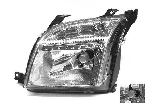 Scheinwerfer Passend FüR Ford Fusion 08/2002 -09/2005 H4 Links Fahrerseite-image