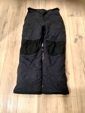 L.L. Bean Kids Unisex Size 16 Cold Buster Black Ski Snow Pants Insulated