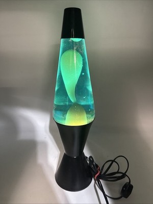 Vintage Lava Lite - Lava Lamp Blue/Green Underwriters Labs ~16