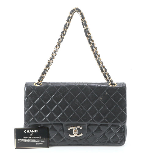 Chanel Guarantee Matelasse Double Flap Lambskin 2WAY Shoulder Bag r0_1002