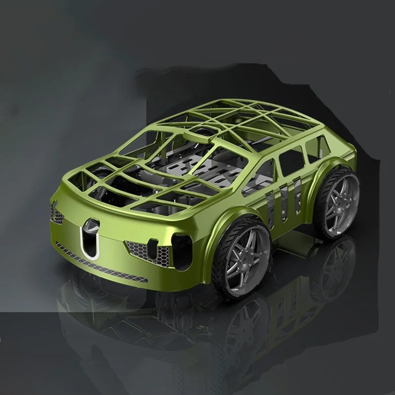 2.4ghz Drone Car 2-in-1 Quadcopter Land & Air Toy