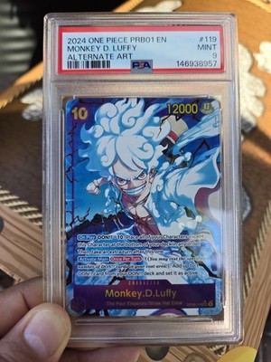 Monkey D. Luffy OP05-119 SEC Alt Art PRB01 2024 English One Piece