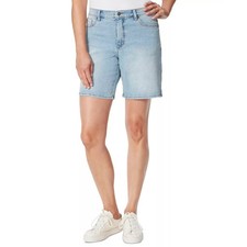 NWT Women's Gloria Vanderbilt 8" Relaxed Jean Shorts Size 8