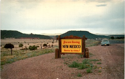 New Mexico, Land of Enchantment, Franklin E. Schaaf, Alamogordo, 196 Postcard