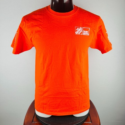 #ad Home Depot Team Depot Large T Shirt Shirt $16.79