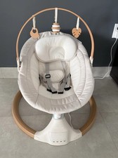 Jool Baby Nova Nature Baby Swing for Newborns Natural Wood, Electric