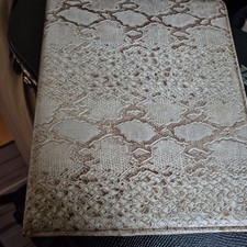 Vintage Snake Skin ( Python ) Leather Handmade Folder A4 sized