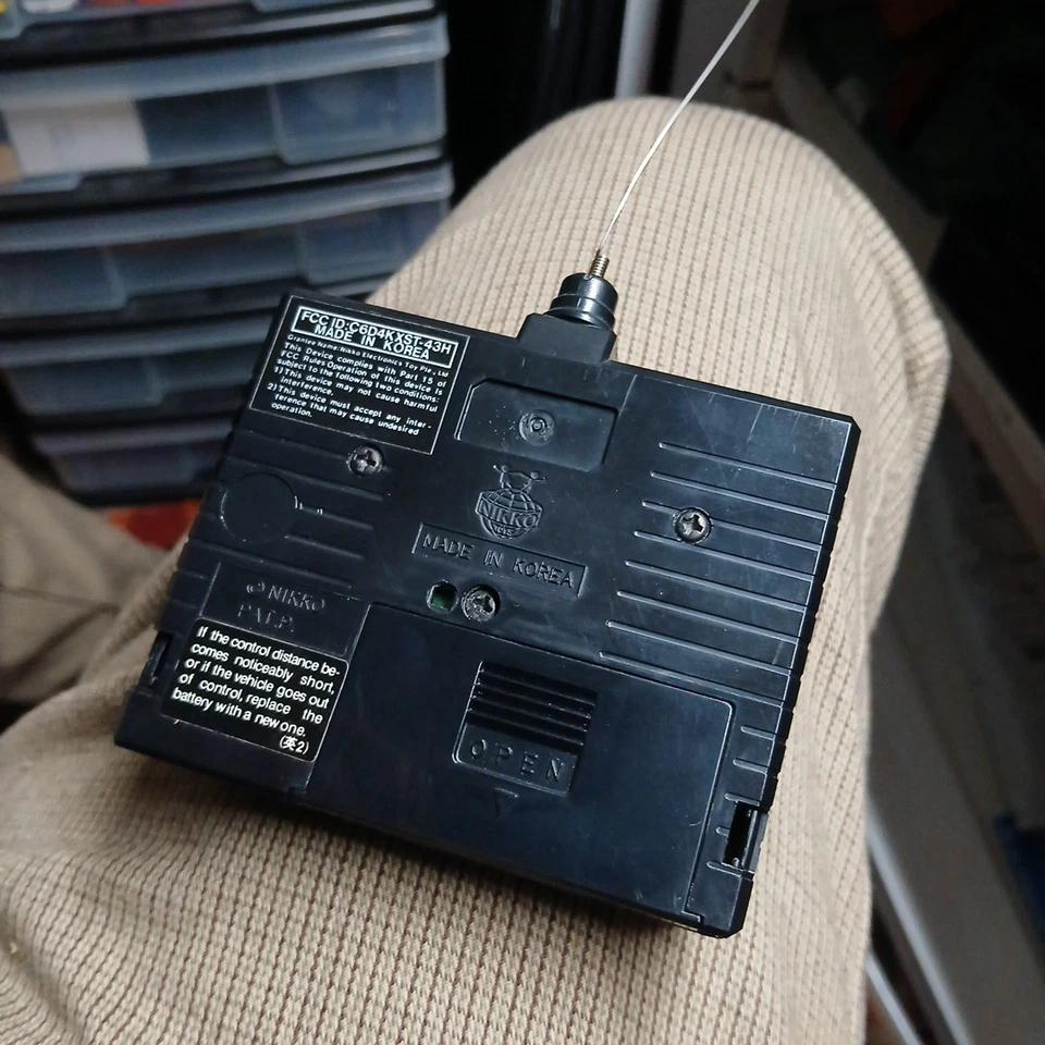 Vintage 1984 Nikko Mini Magnum Toy 1/20 Radio Control Car RC NOT TESTED - Image 4 of 4