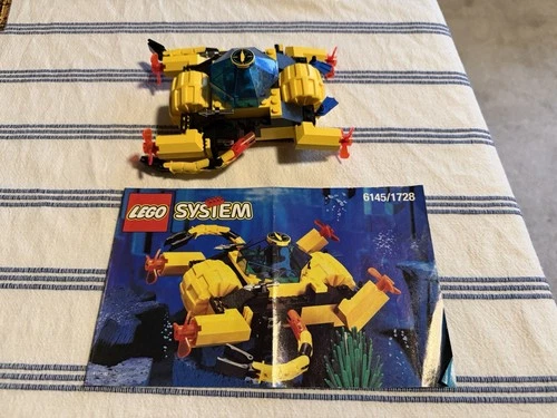 LEGO Aquazone Set 6145/1728, Complete Set, Used. Vintage Set.