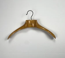 Fratelli Reguitti Italian Vintage Maple Wooden Hanger MCM 1950’s