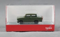 Herpa 027342-005 H0,1:87 Trabant 1.1 Limousine, OlivgrüN (Nva) Neuware!