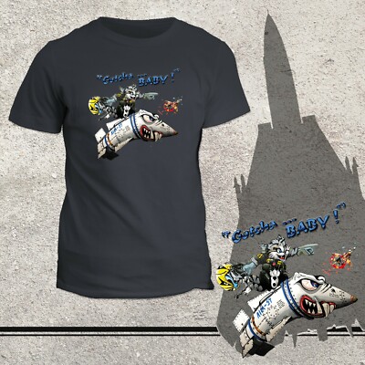 T-Shirt F-14 TOMCAT Gotcha Baby TOPGUN Nose Art
