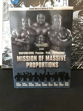 MUSCLETECH PRESENTS – BODYBUILDING MISSION OF MASSIVE PROPORTIONS - New DVD