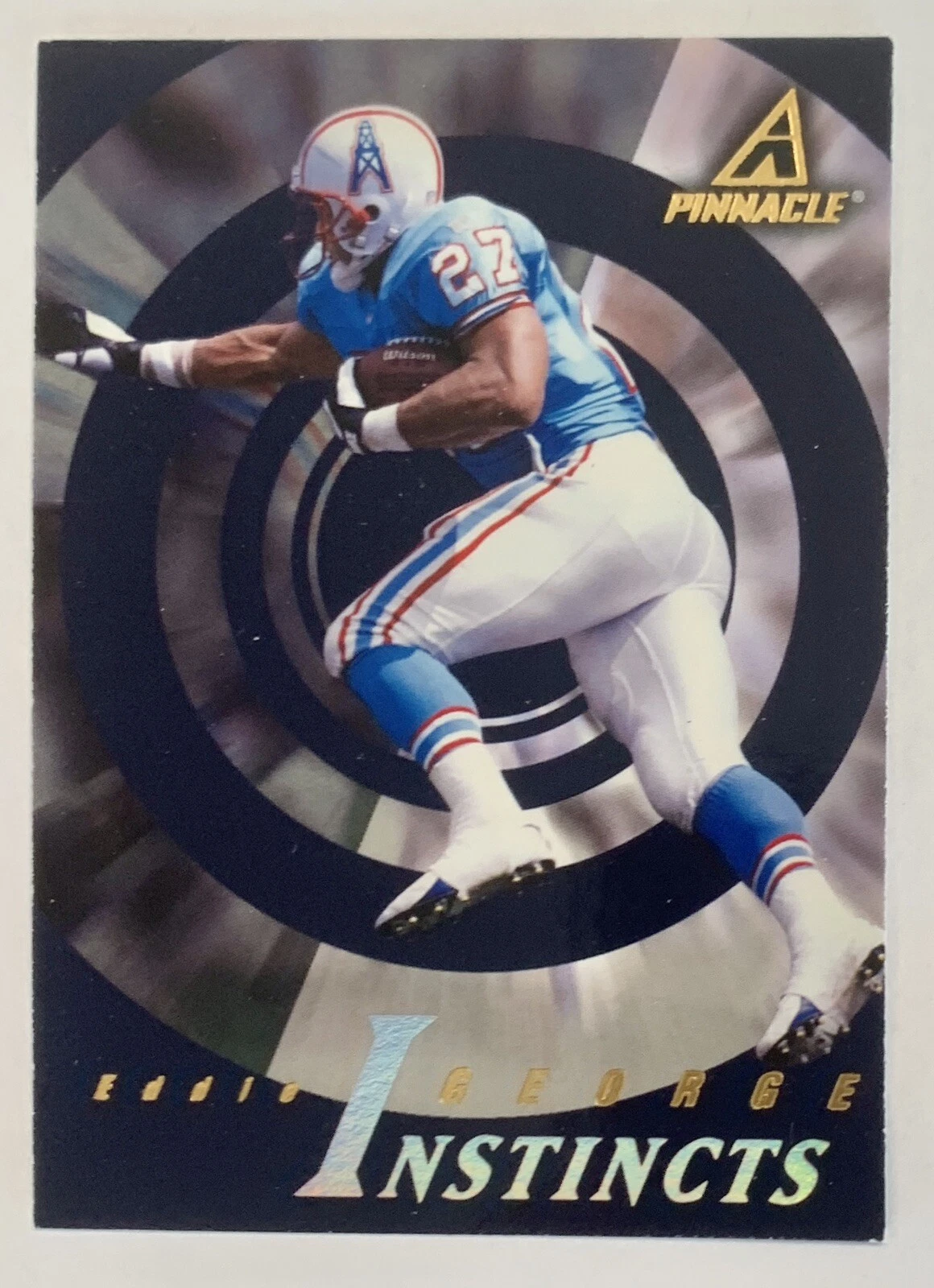 Eddie George trading card