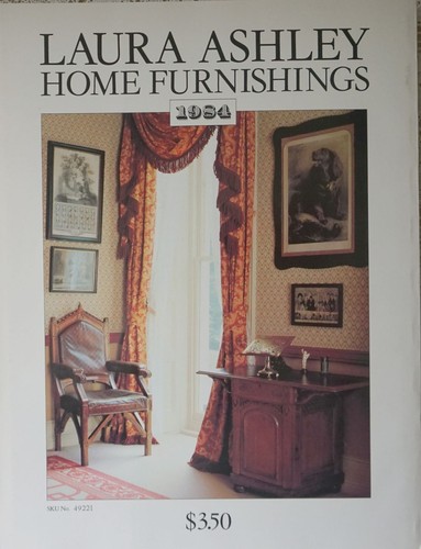 Vintage Laura Ashley Home Furnishings Catalog 1984 Good Condition - Afbeelding 1 van 12