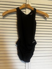DOLPHIN Women  s Size Small S Swimsuit Onepiece NEW Bathing Suit Cut Outs Black