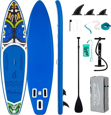 FunWater Aufblasbares Stand Up Paddle Board Monkey