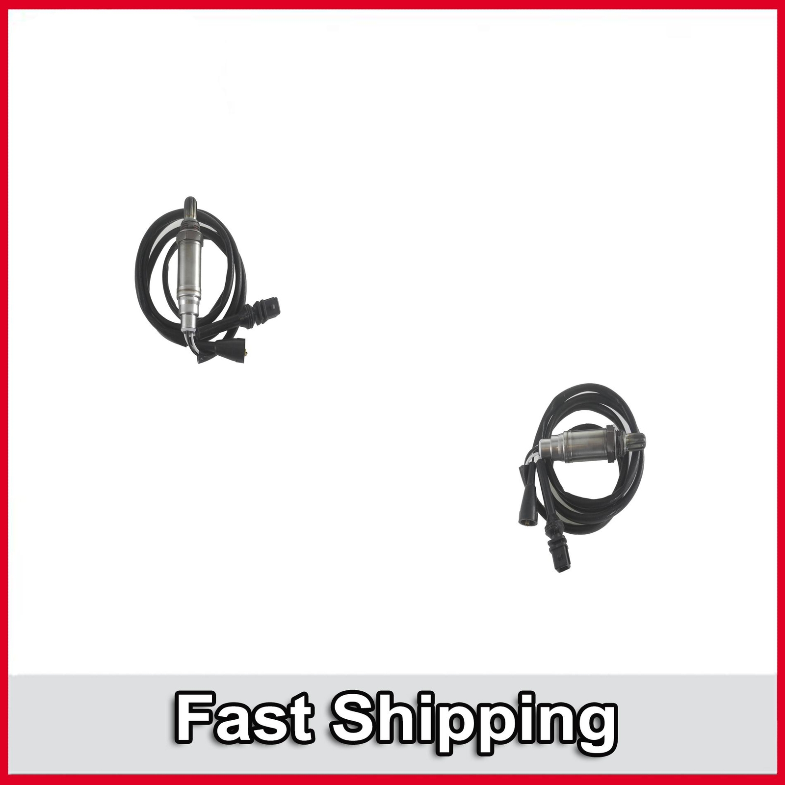 2Pcs New Oxygen Sensor For 90 Ferrari Mondial t Cabriolet 3.4L SEWP-WPBSOS-M611