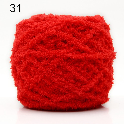 100G Soft Baby Knitting Wool Yarn Fiber Coral Velvet Yarn Hand Knitting Crochet - Bild 37 von 41