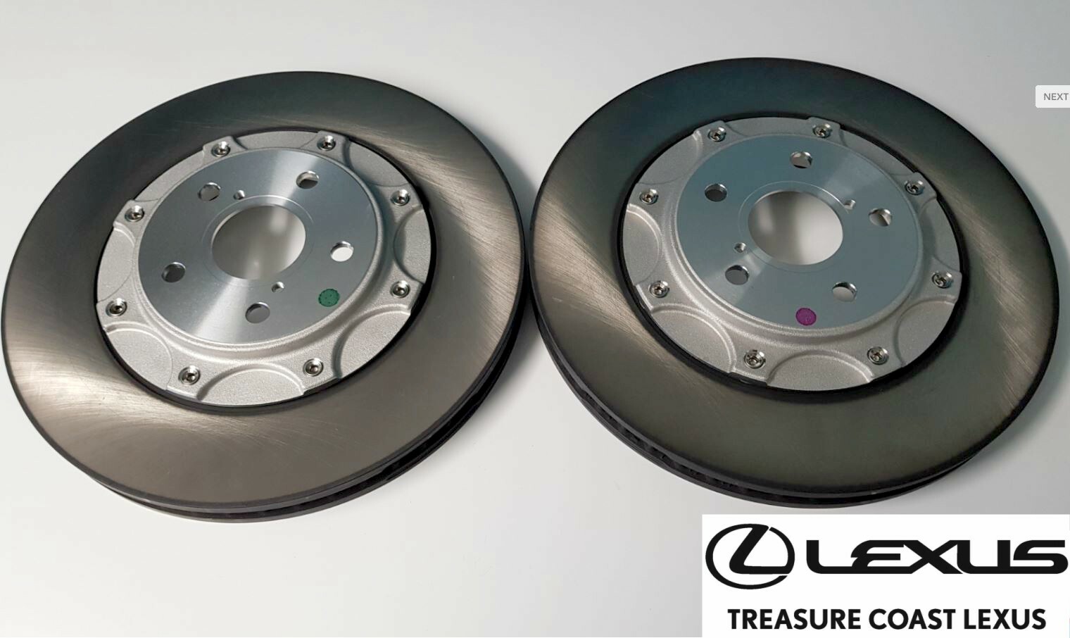 NEW OEM LEXUS GS350/GS200T & RC350 FSPORT 2WD FACTORY REPLACEMENT FRONT ROTORS eBay