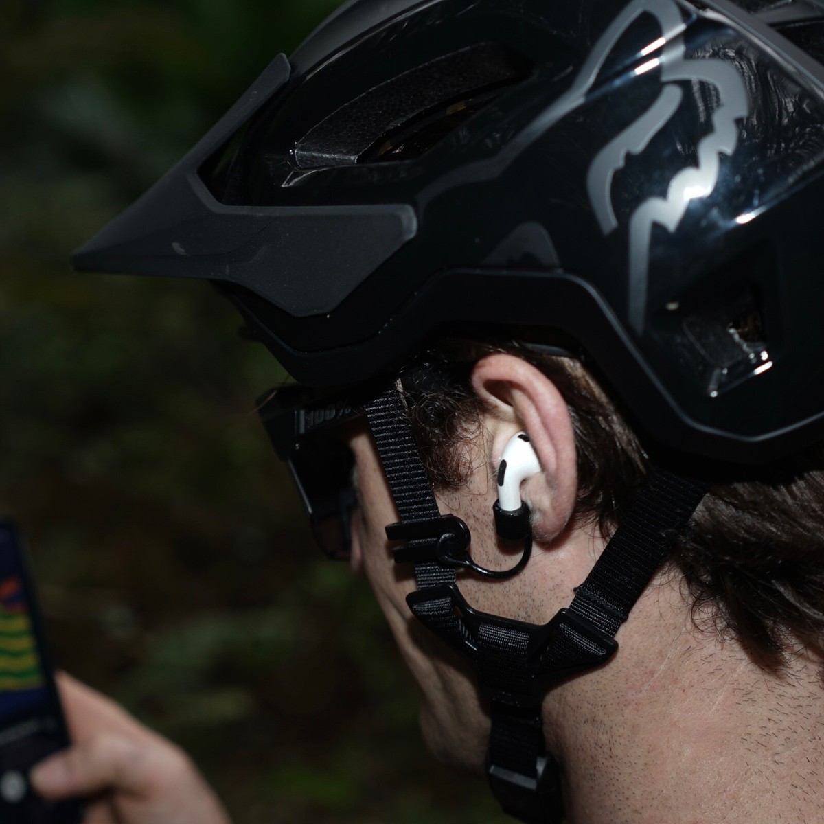 Wear Headphones Wearing Airpods With Motorcycle Helmet Bicycle