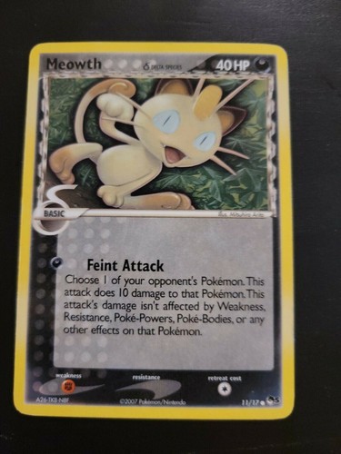 Pokemon Card POP Series 5 2007 - Meowth 11/17