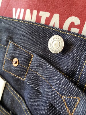 LEVI'S 1933 501 xx LVC VINTAGE CLOTHING Raw Selvedge 1937 Jeans