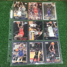 Vintage Basketball Card Lot (9 Card Check Description)