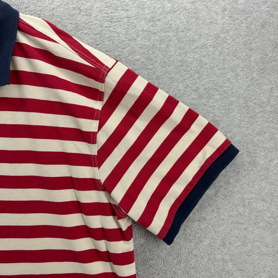Field & Stream American Flag Shirt Mens Size XL Red White Blue Short Sleeve - Image 4 of 4