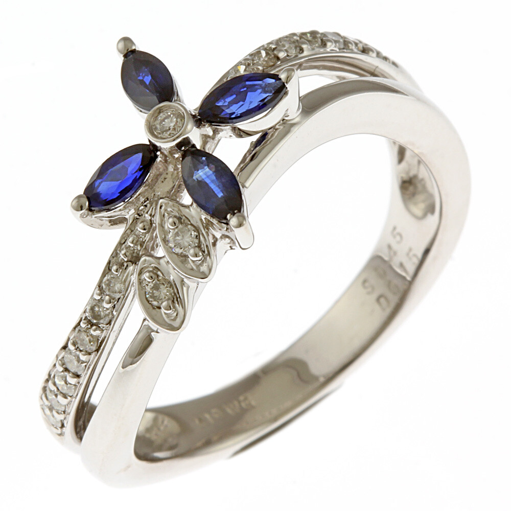 WAHEI Silver × Gold × Diamond Ring k18 - アクセサリー