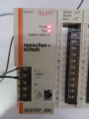 Sprecher + Schuh SESTEP 290 PCU-21 + 4 x IDD-22 + 2 x ODR-21