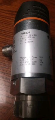 IFM Electronics IO Link 1.0 PN2226 Pressure Switch Sensor 18-32VDC * 