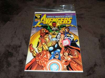 Marvel Comics Wizard #0 The Avengers Ultron Unlimited Prelude Comic Book