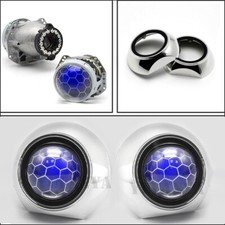 3.0 Inch Hella 3r G5 Bi Xenon Projector Lens Honeycomb With Shrouds Cover