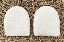 6 NEW Pairs of Ralyn Shoe Felt Heel Pads Taps Heel Repair Replacement