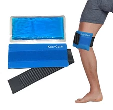 Knee Ice Pack Wrap for Injuries Reusable Gel Cold Pack Wrap Around Knee