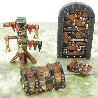 City of Lost Omens Thieves Guild ~ TRAINING SET Pathfinder Battles door chest