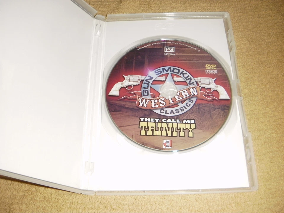 THEY CALL ME TRINITY comedy DVD near NEW Bud Spencer western classic R4 - image 2 of 2