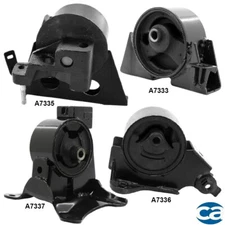 Engine Motor Mounts & Manual Trans. Mount 4Pcs Set for X-Trail 05-06 4WD