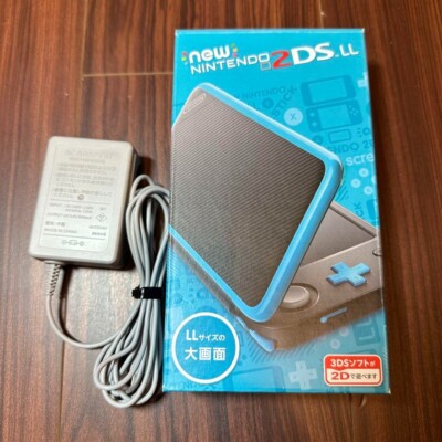 Nintendo 2DS LL 4GB Black/Blue Handheld System for sale online | eBay