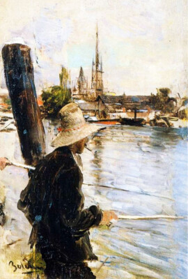 GIOVANNI BOLDINI ARTIST *2X3 FRIDGE MAGNET* PAINTER FISHERMAN PORTRAIT SWISH ART