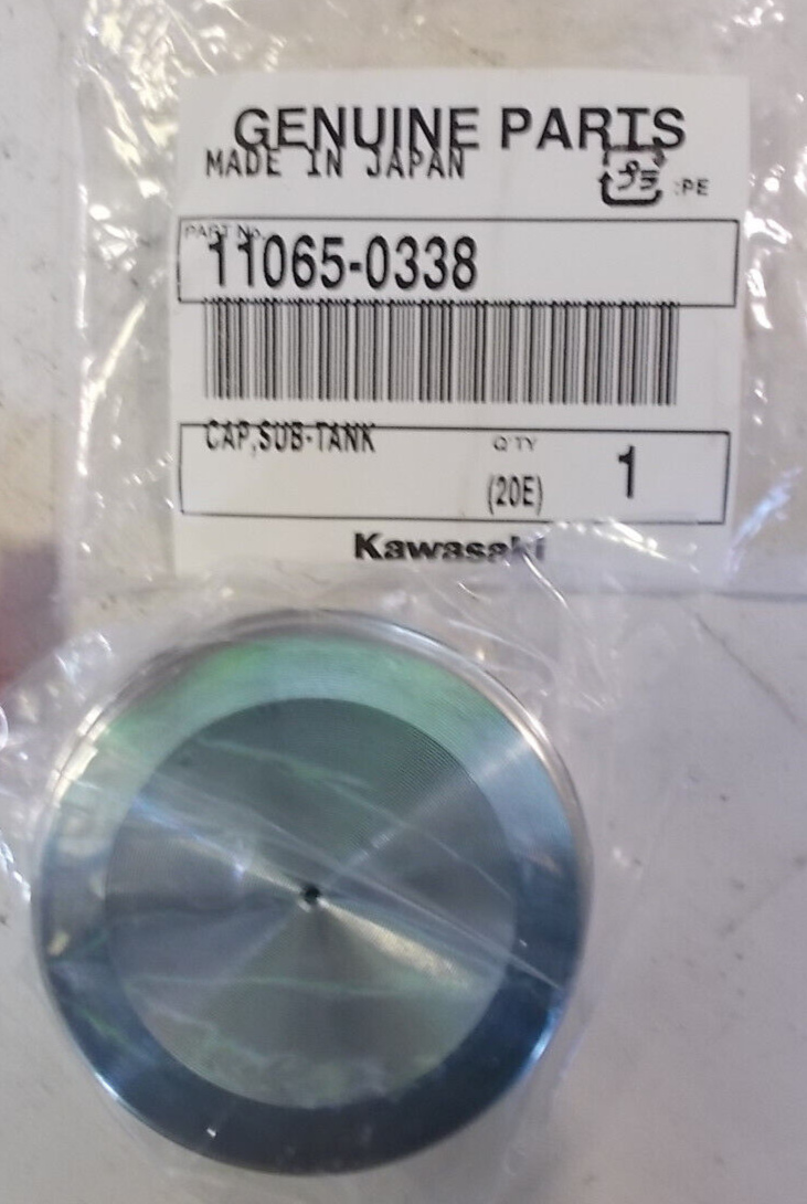 NOS 2010-20 Kawasaki KX250 KX450F SUB-TANK CAP OEM#11065-0338 (SPB
